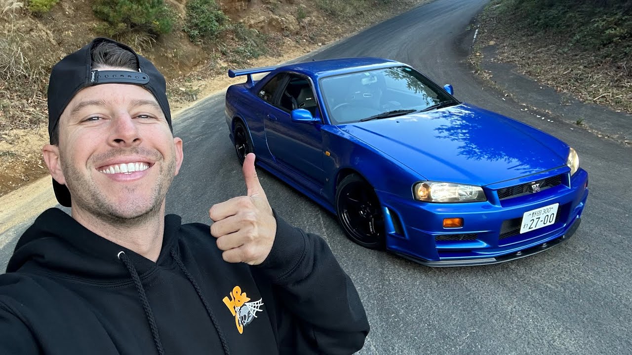 R34 GTR Touge Run + Crashing my JZX100