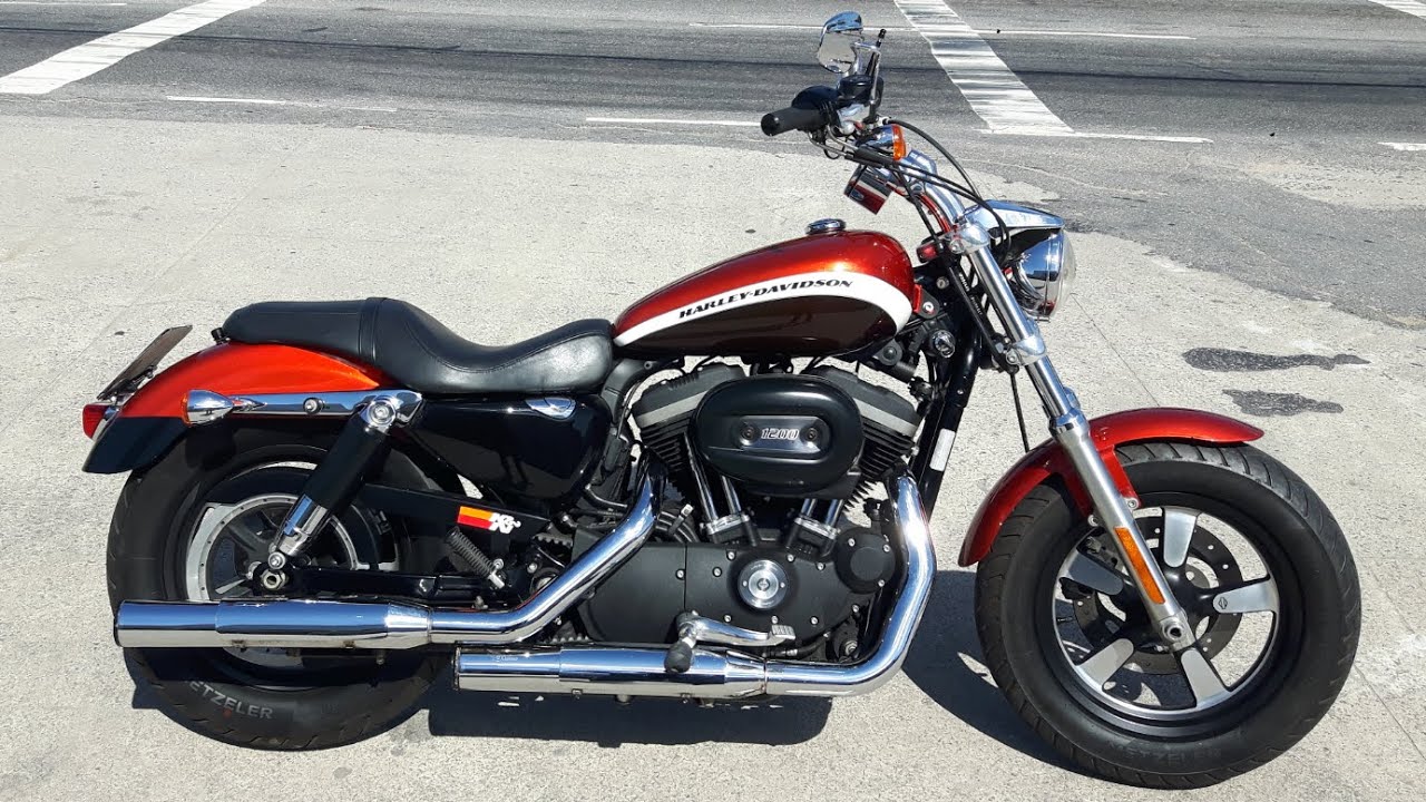 Rodolfinho da Z- Testando Harley Davidson XL 1200 Custom CA.