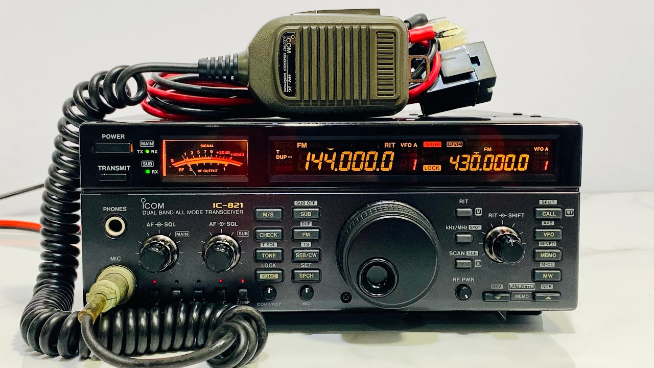 💥iCom IC-821D VHF/UHF 55/65W Satellite💥