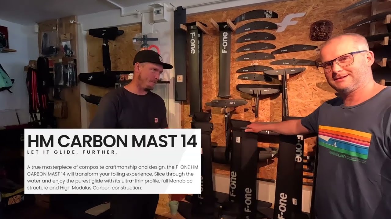 First impression of the F-ONE CARBON MAST HM 14 & 16 mm