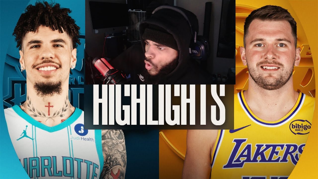 MELO IS PLAYING 2K LMAO Los Angeles Lakers vs Charlotte Hornets Full Game Highlights - January 15