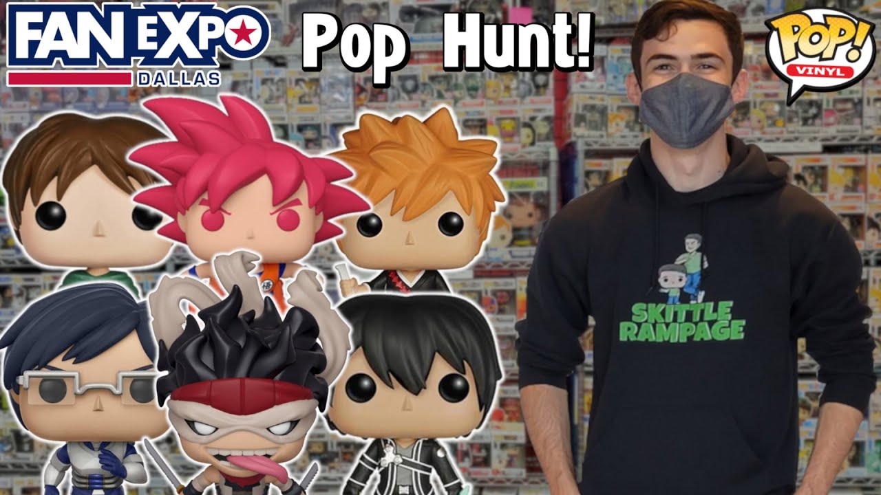I Went Funko Pop Hunting At Comic Con And Found So Many Anime Funko Pops!