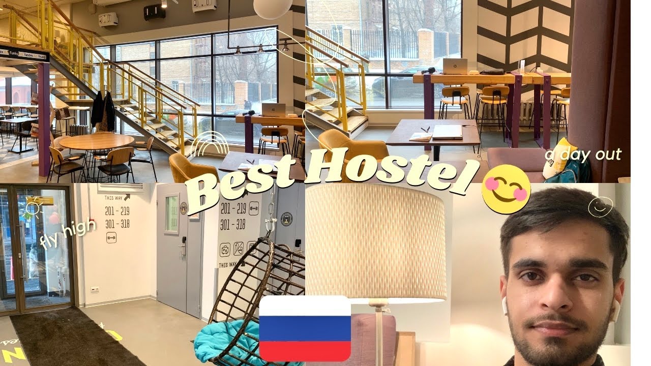 Best Hostel In Moscow 😍 For Stay 🤩🇷🇺