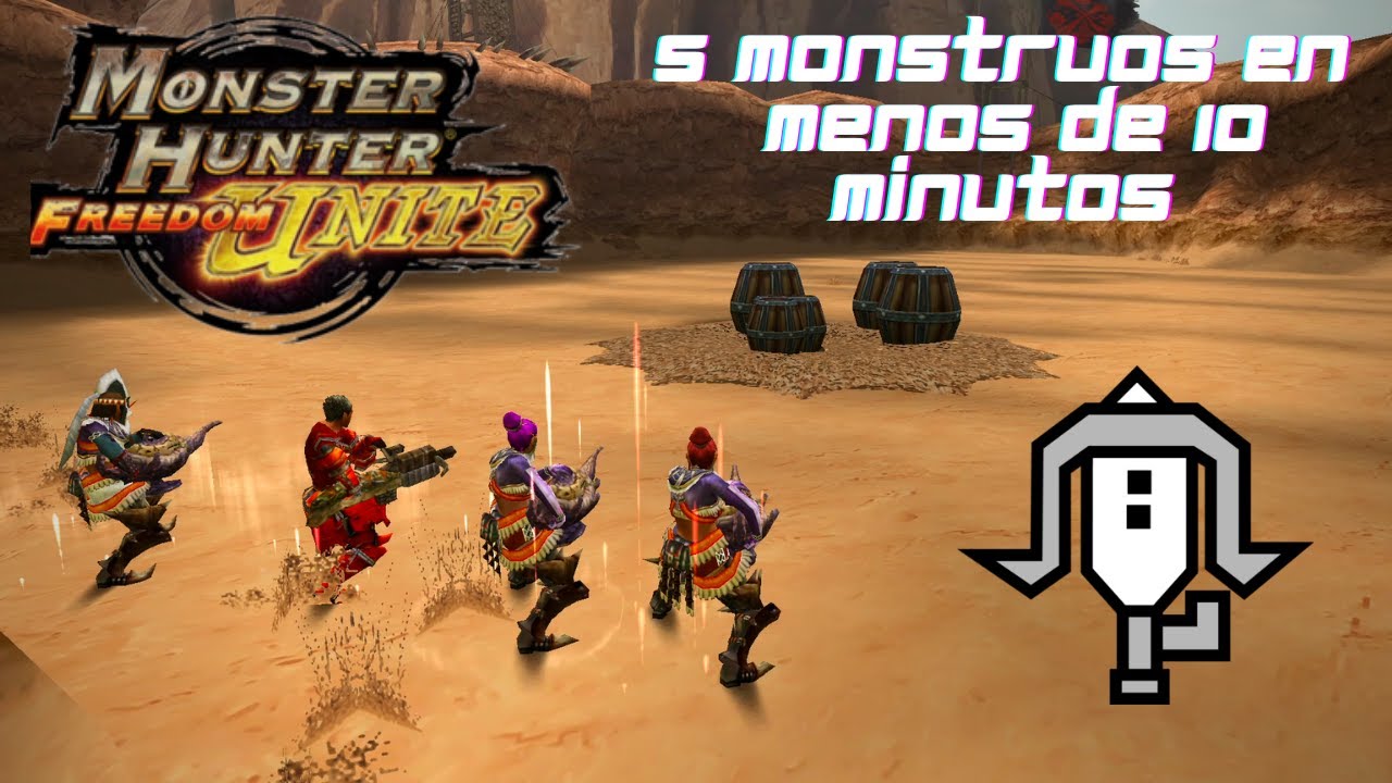 [MHFU] Event Quest [ Nargacuga -Tigrex - Black Gravios - Black Diablos - Rajang ] 9'44 [4 LBG HERO]