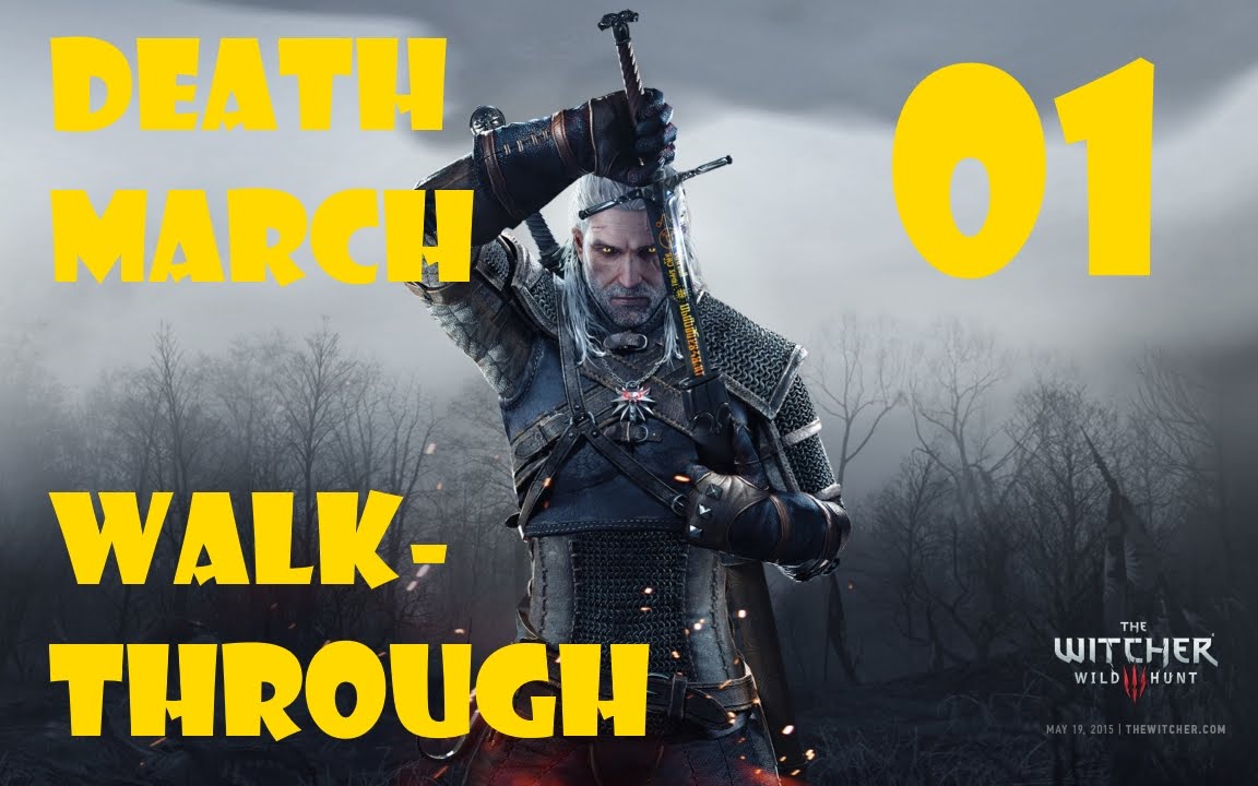 Witcher 3 Death March 01   BALCONY SUICIDE!!
