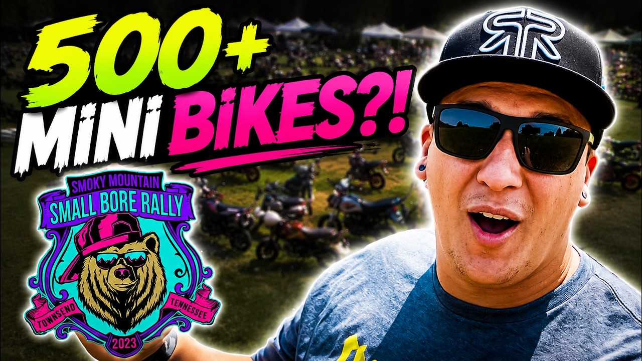 So many bikes! | Smoky Mountains Small Bore Rally 2023