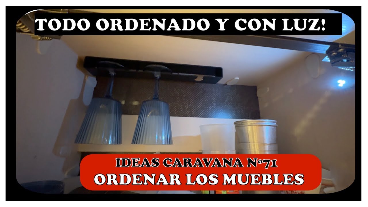 Ordenar los armarios de la auto/caravana - ideas caravanas #71