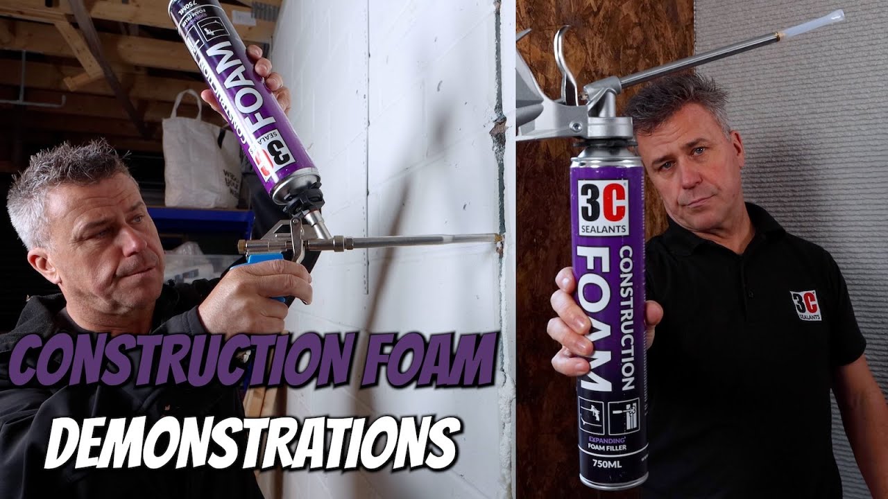 Expanding Foam vs Sealant | When to Use Each | FAQ with Construction Foam @3csealants