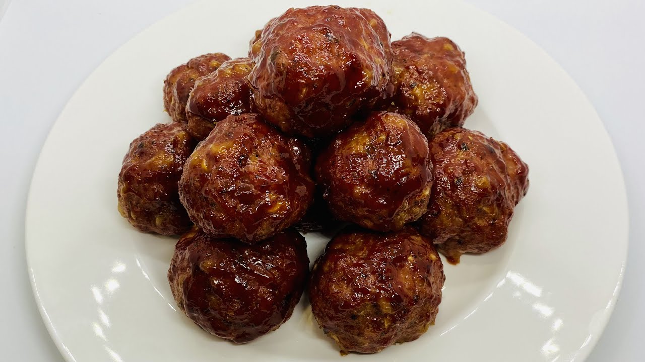 Простой рецепт копчёных фрикаделек | Как приготовить фрикадельки на гриле