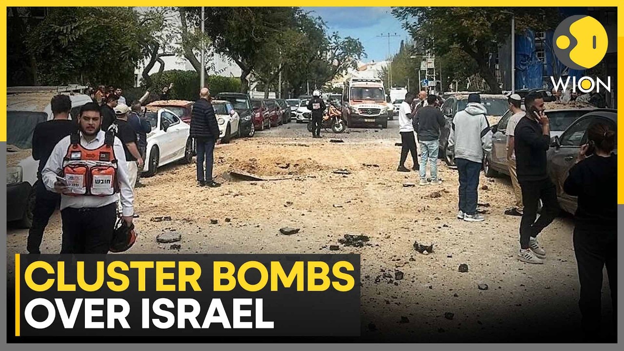 Iran Strikes Back: Cluster Warheads Rain Over Israel Cities as War Intensifies | WION