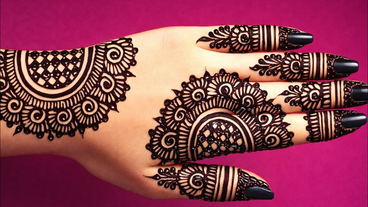New Dots Mehndi Design 2026 🔥 | Mehndi Desings | Beautiful Mehndi Design back hand 