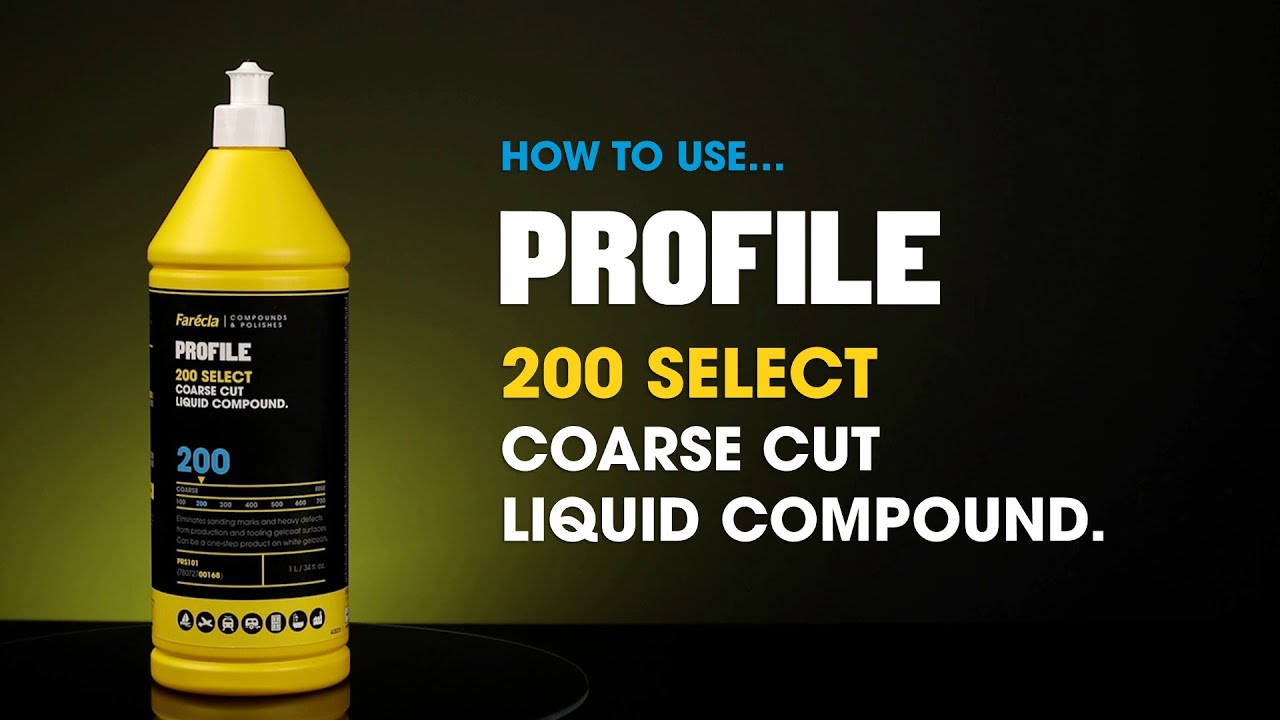 How to Use: Farécla Profile 200 Select Coarse Cut Compound (PRS101) [EN] | 