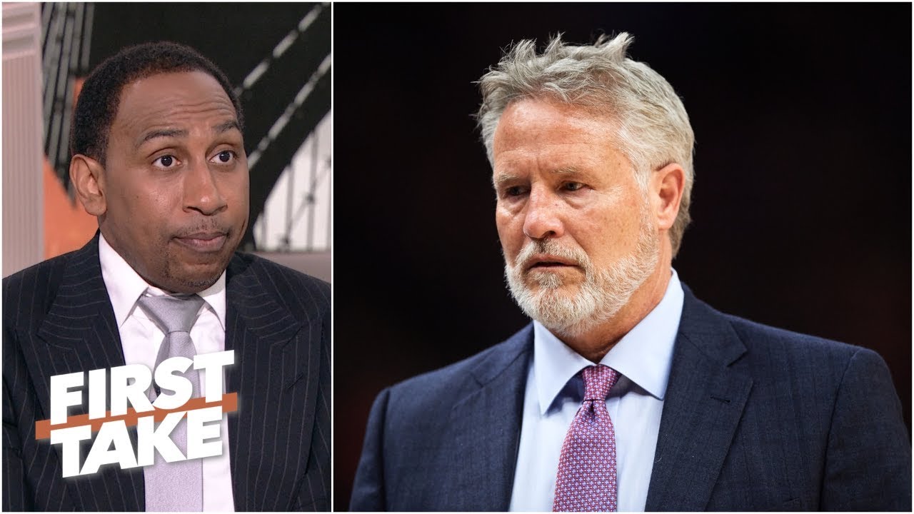 Brett Brown will be fired if the 76ers lose in the first round - Stephen A. | First Take