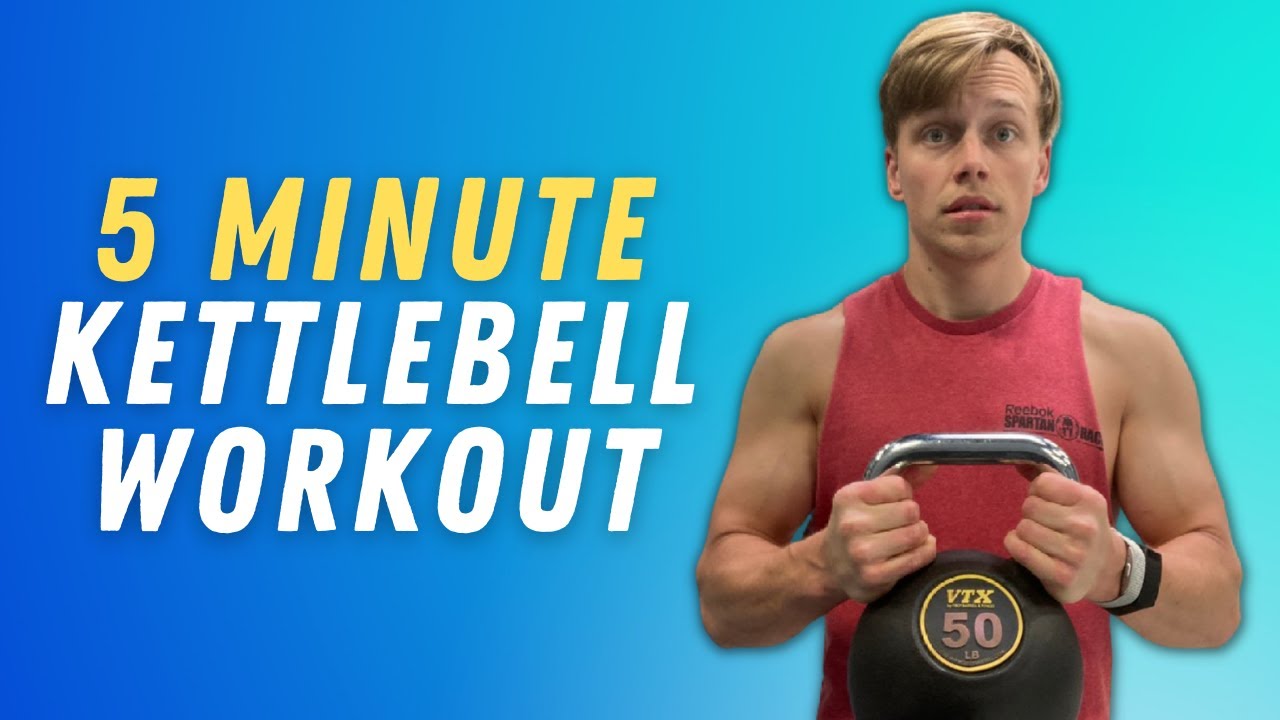 Quick Kettlebell Workout for Beginners (5 MINUTES!)
