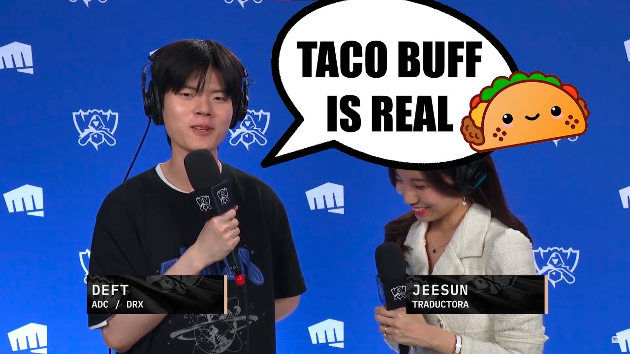 DRX Deft confirma el Taco Buff después de ganar Worlds 2022