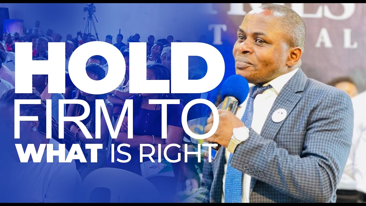 HOLD FIRM TO WHAT IS RIGHT | PR.GERALD MUKUYE | 15TH _ FEB _ 2026 #bible #purpose #focusonyourself
