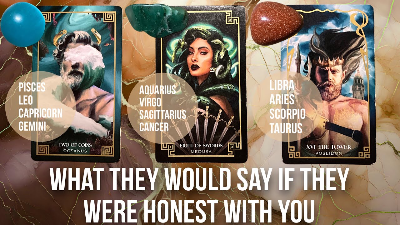 What they would say if they were honest with you? - Pick A Card Tarot Reading 