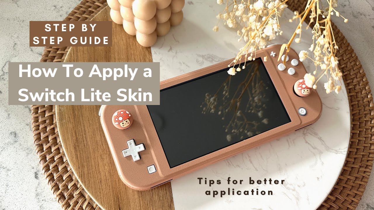 How To Apply a Switch Lite Skin (Step By Step Guide) - Updated 2023