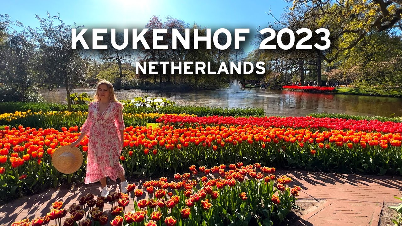 🇳🇱 Late afternoon in Keukenhof - Netherlands    [4K]