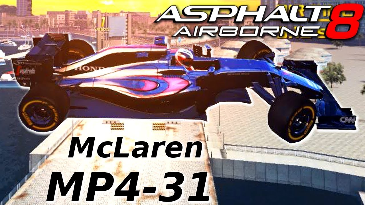 САМЫЙ БЫСТРЫЙ АВТОМОБИЛЬ Ф1! McLaren MP4 31 (Ранг 1732) Многопользовательский режим в Asphalt 8
