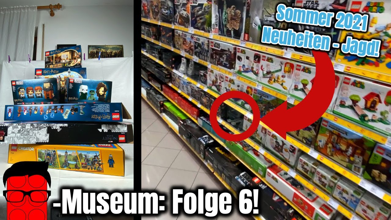 Jagd auf die Sommer 2021 LEGO Neuheiten.. | Besuch von YouTubern! | Museum Folge 6!