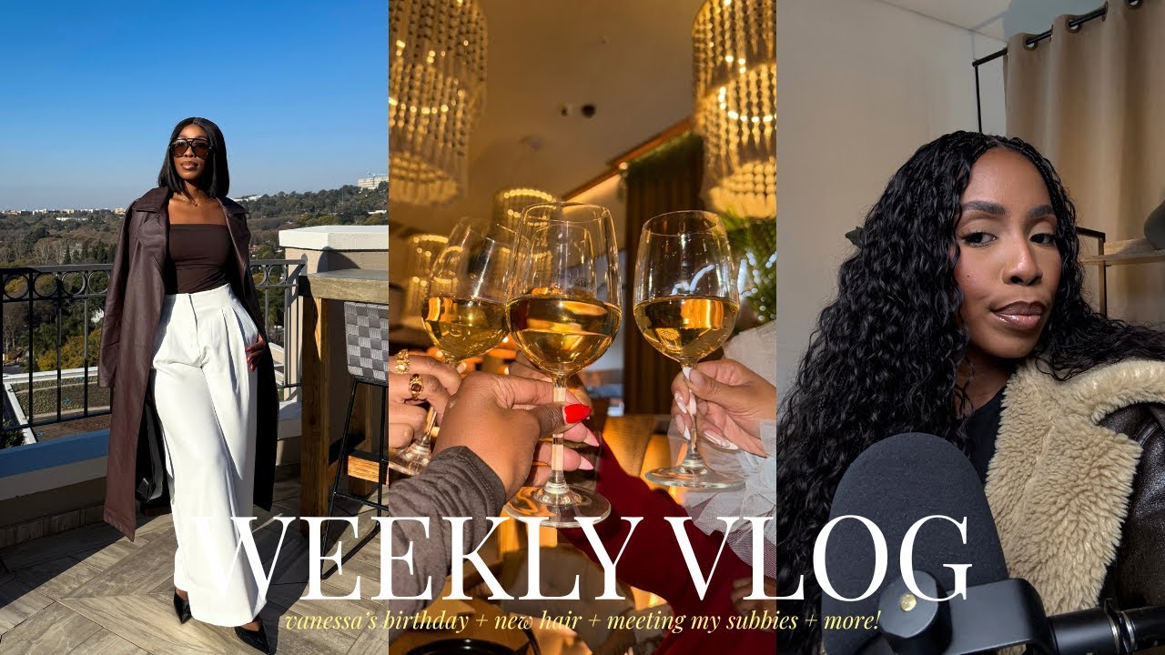 WEEKLY VLOG: I'M STRESSED OUT, OK! VANESSA'S BDAY, NEW BOHO BRAIDS, MEETING MY SUBBIES + MORE! |