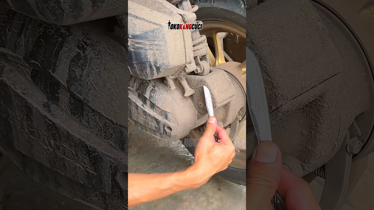Buset ini motor abis ngapain dah #tokokangcuci #cucimotor #touchless