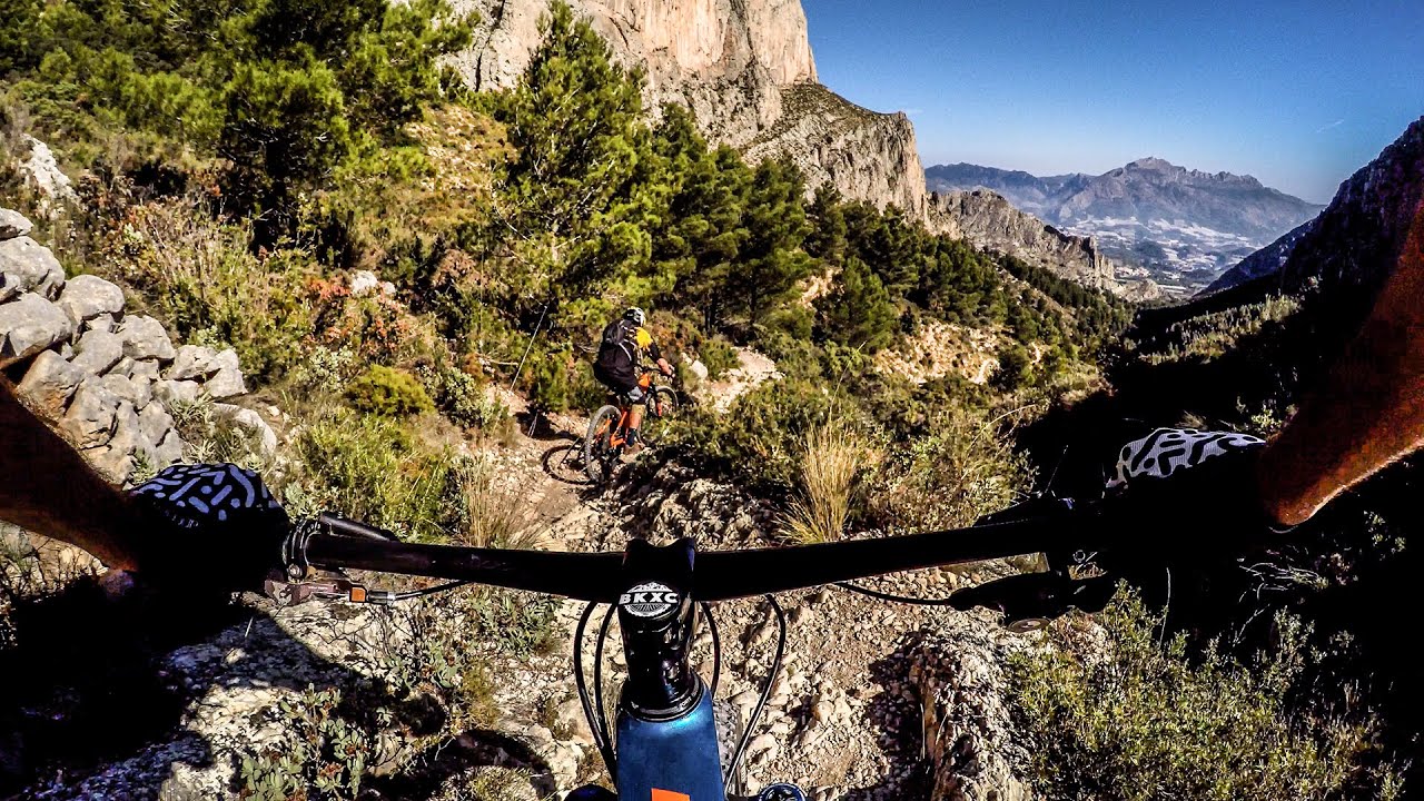They call this one MAN KILLER 🇪🇸Mountain Biking Costa Blanca Spain