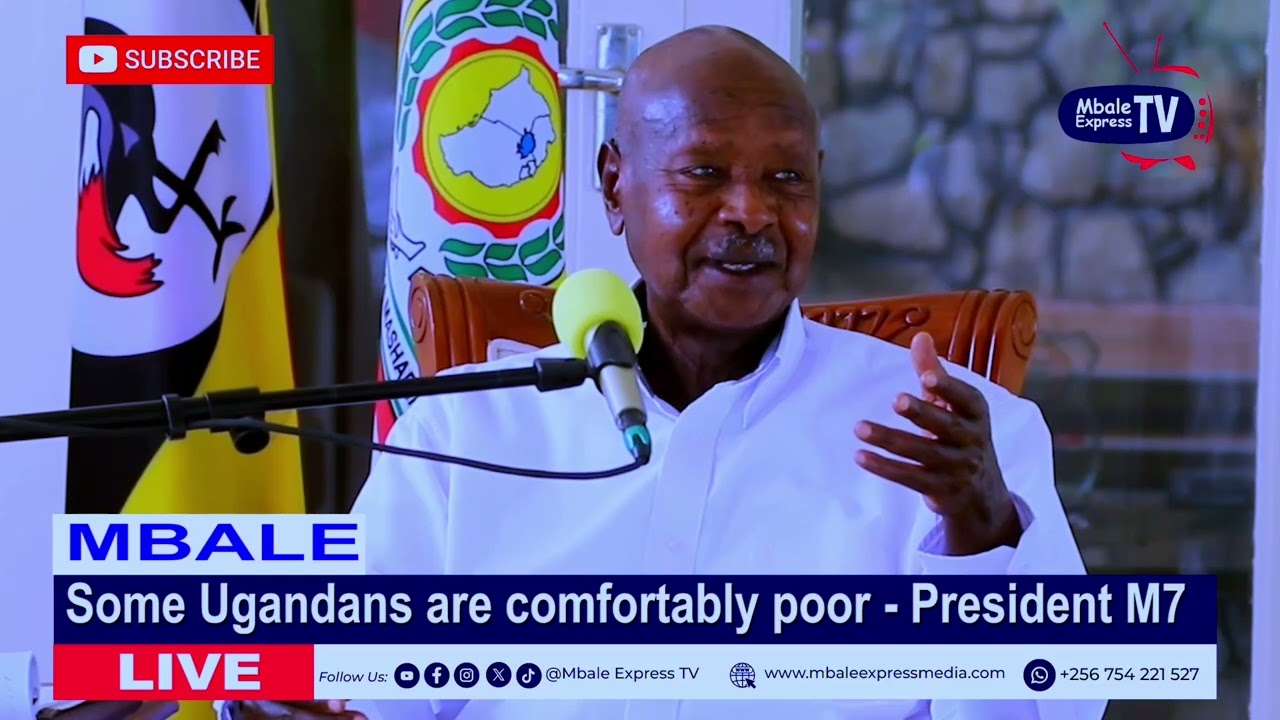 Ugandans are comfortably living in poverty - President @KagutaMuseveni