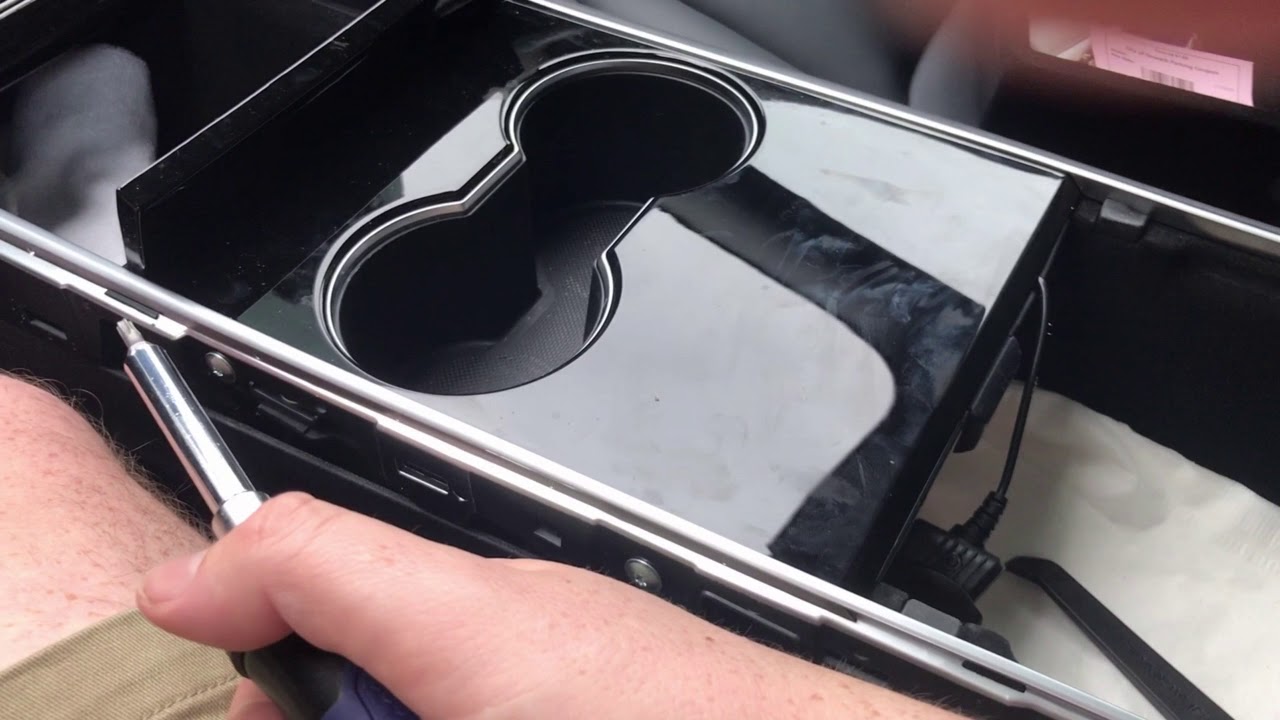 Model 3 Center Trim Removal