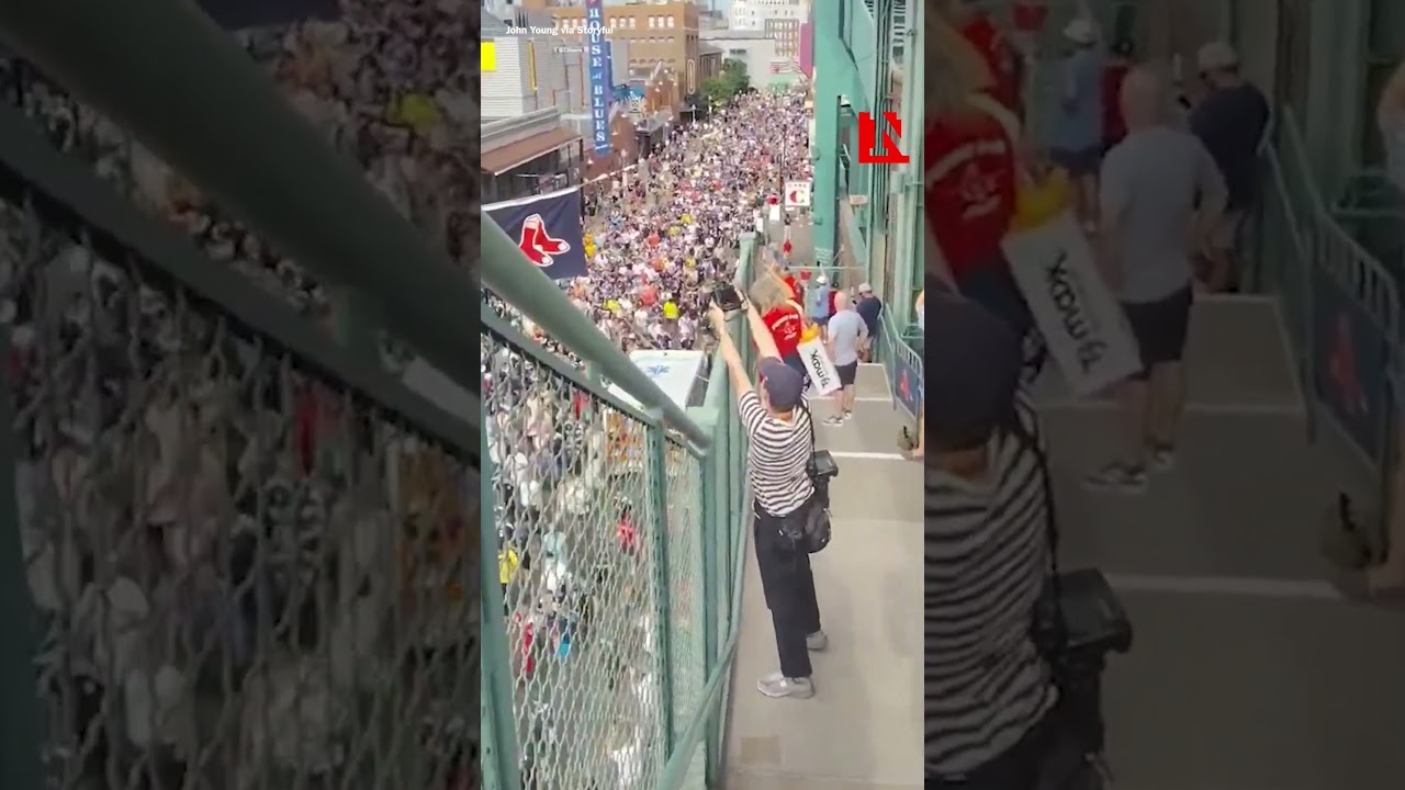 Scotland's 'Tartan Army' Creates Incredible Atmosphere at Fenway Park in Boston