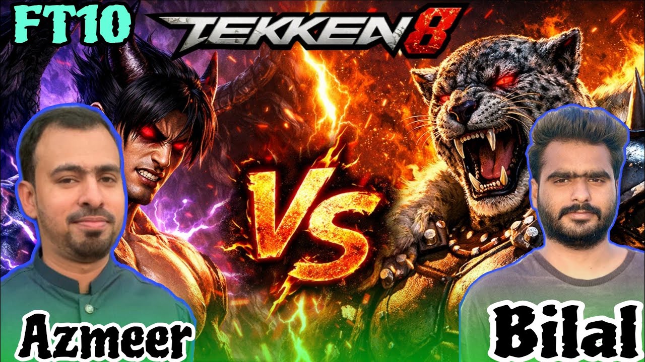 {FT 10} Azmeer (Devil jin) Vs Bilal (Armor king)