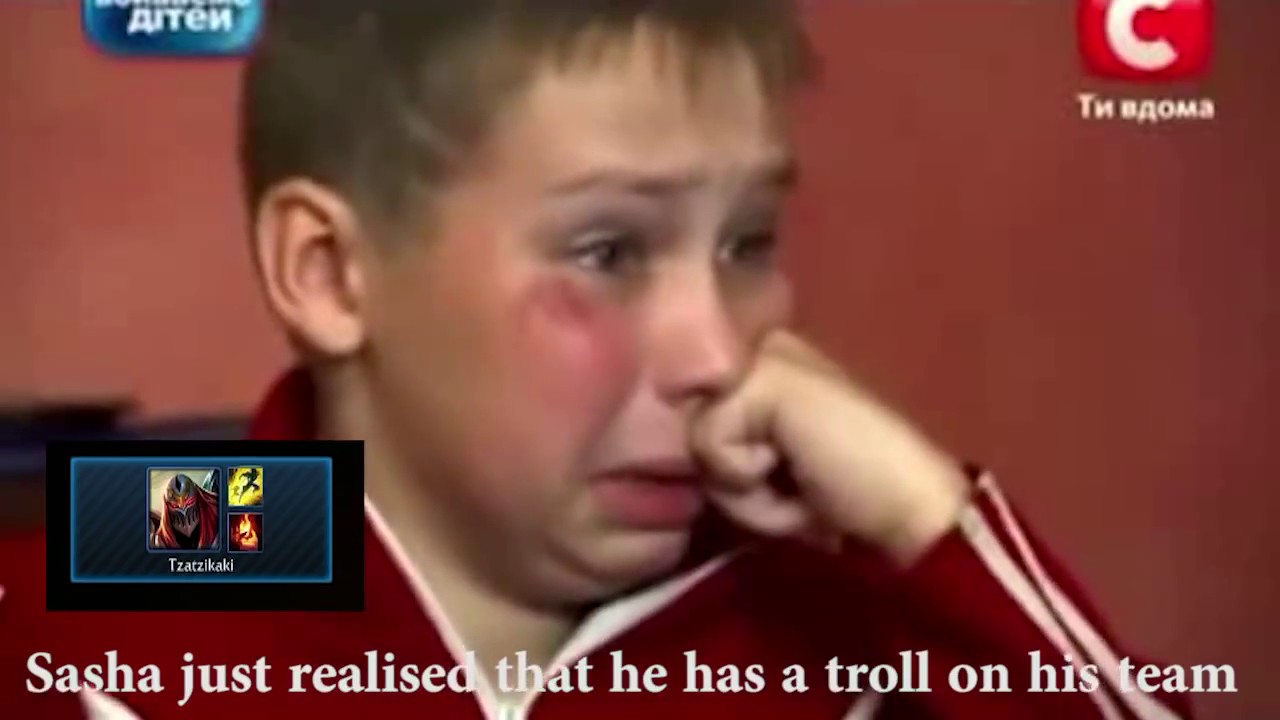 Funny League of Legends Troll with a noob Gamer