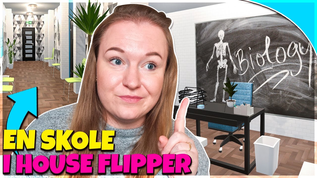 LAVER EN SKOLE I HOUSE FLIPPER! 🏫