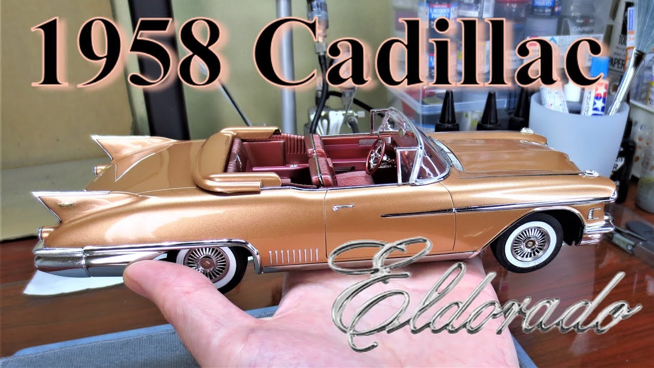 ARII 1958 Cadillac Eldorado 1/24 Scale model   Assembly complete.