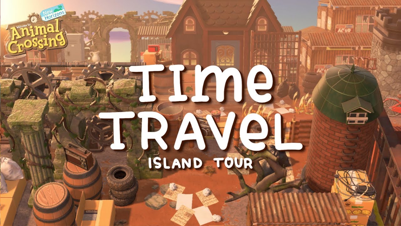Medieval To Dystopian - Mystery Time Travel Island // Island Tour - Animal Crossing New Horizons