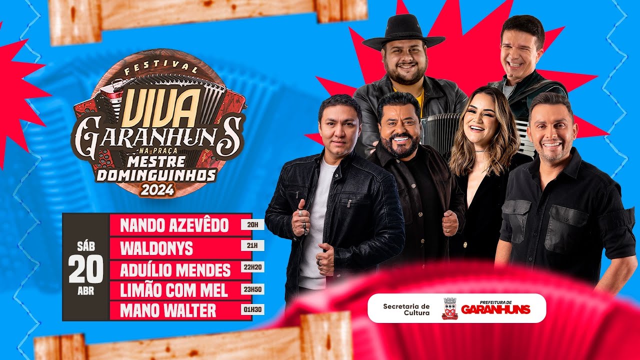 Viva Garanhuns - ao vivo - Sábado