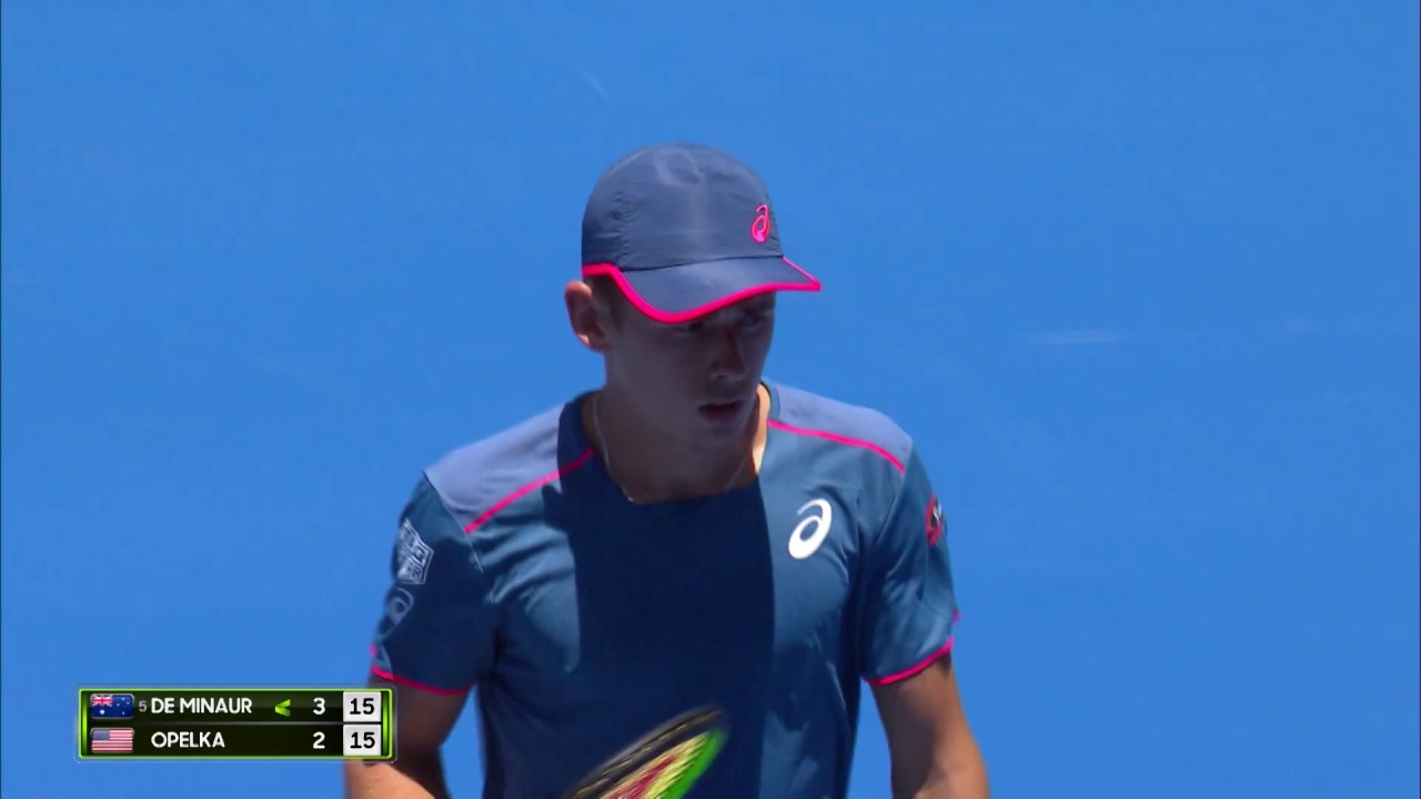 Alex de Minaur v Reilly Opelka match highlights (2R) | Sydney International 2019