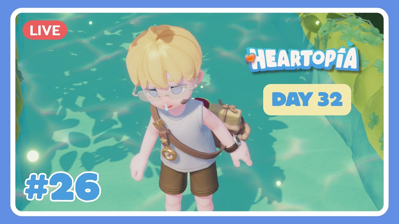 Day 32 วันนี้มาแต่งบ้านกันครับ Heartopia💙 #26