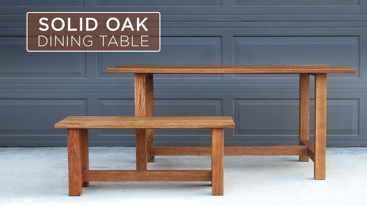Solid Oak Dining Table | 66