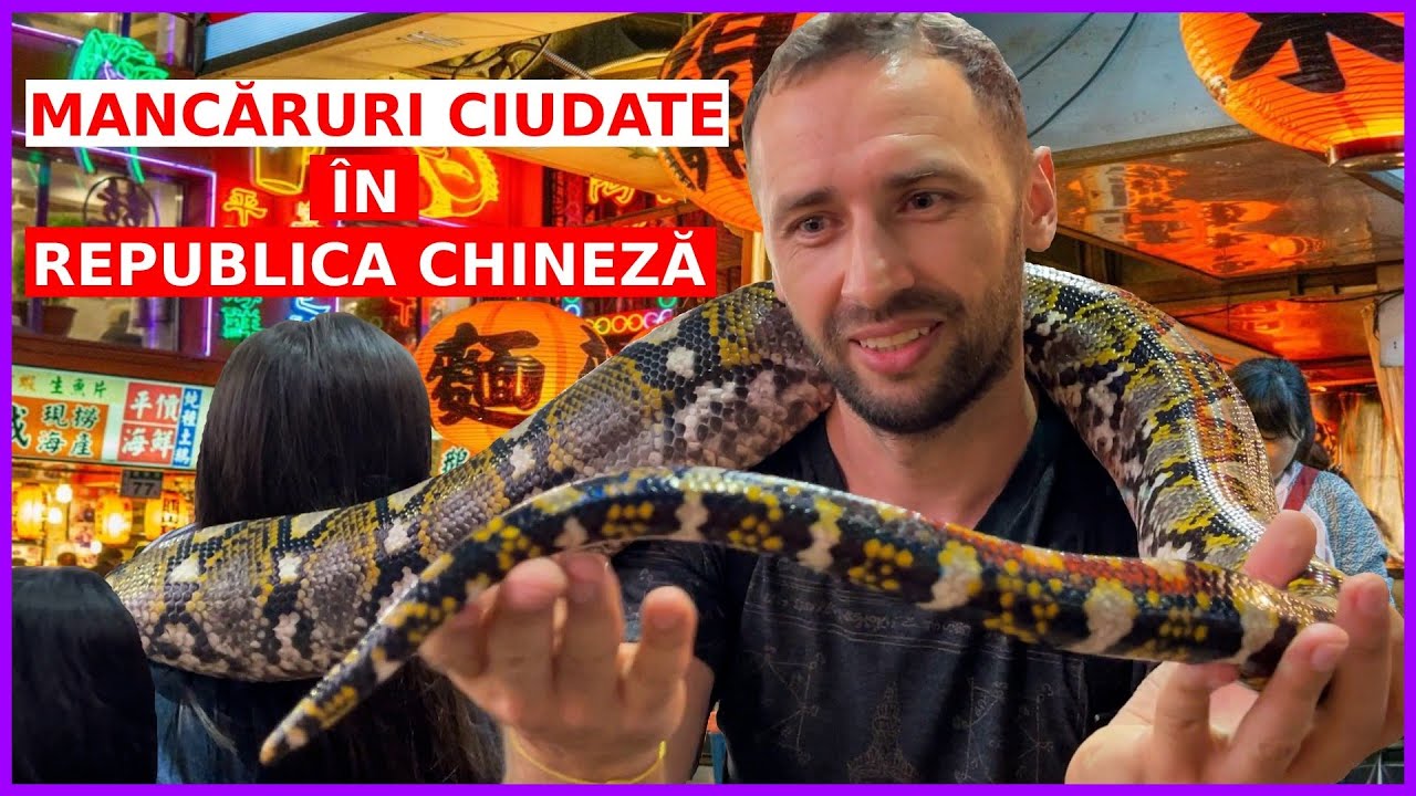 Supa din SARPE si alte CIUDATENII - Mancare stradala in REPUBLICA CHINEZĂ