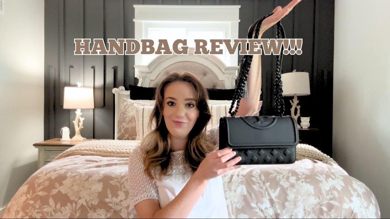 The Tory Burch Matte Black Fleming Bag: A Must Have for Every Fashionista! Tory Burch bag review.