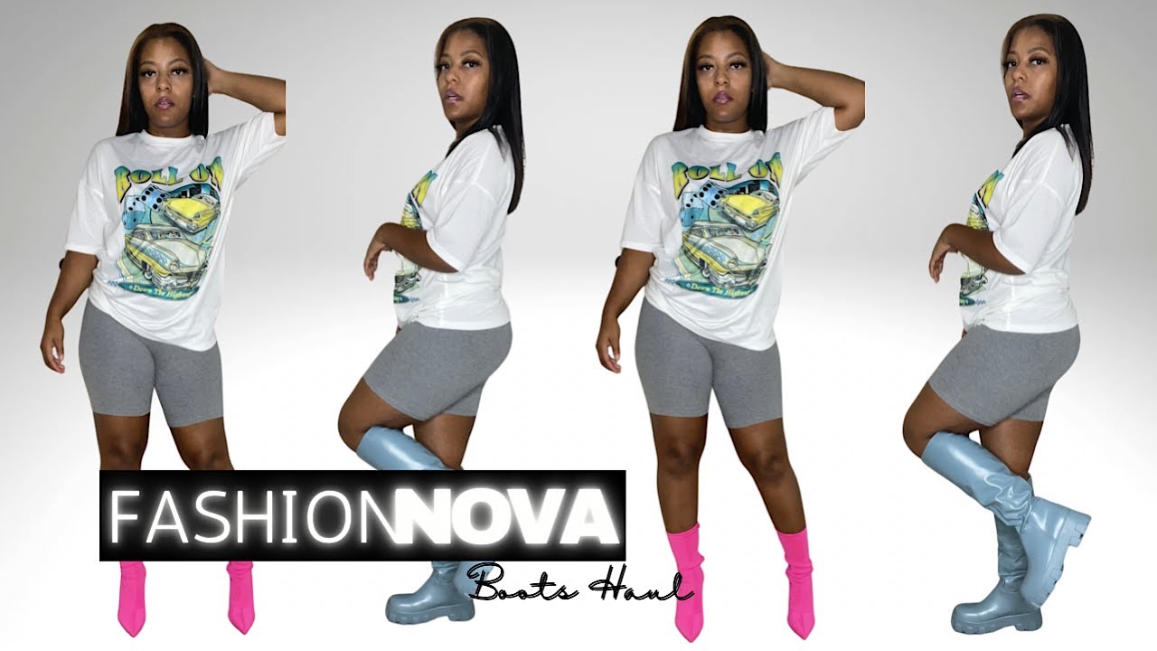 FASHION NOVA TRY ON HAUL | Boots/Booties