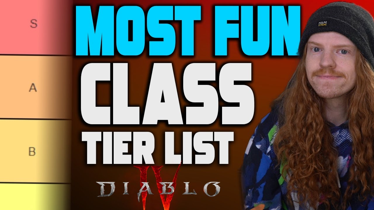 Diablo 4 Tier List - BEST And WORST Class For FUN! Which Is The MOST ENJOYABLE?