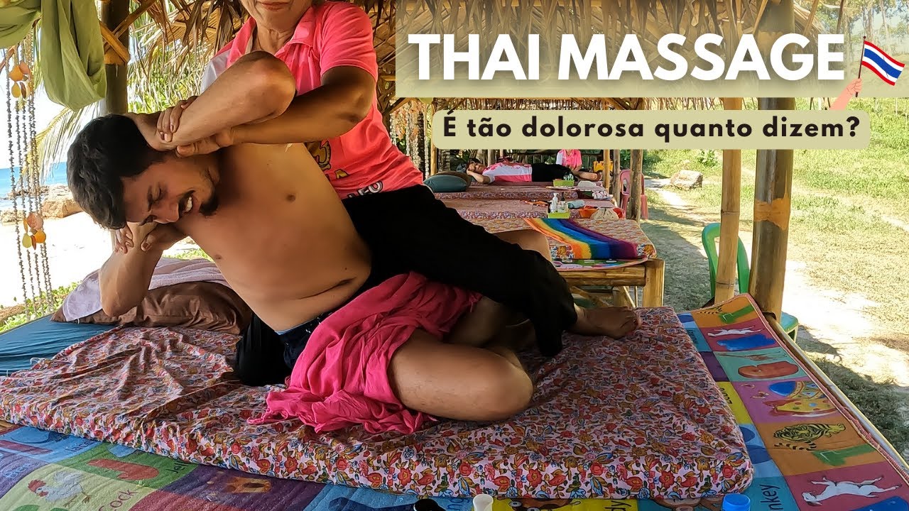 FIZEMOS A TRADICIONAL MASSAGEM TAILANDESA!