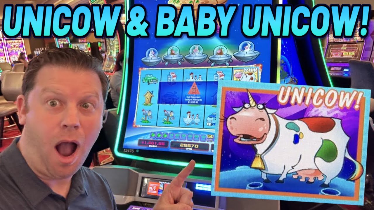 RARE UNICOW JACKPOT LIVE ON CAMERA!  🐮 BRAND NEW JOURNEY TO THE PLANET MOOLAH!🛸 1st EVER ON YOUTUBE!
