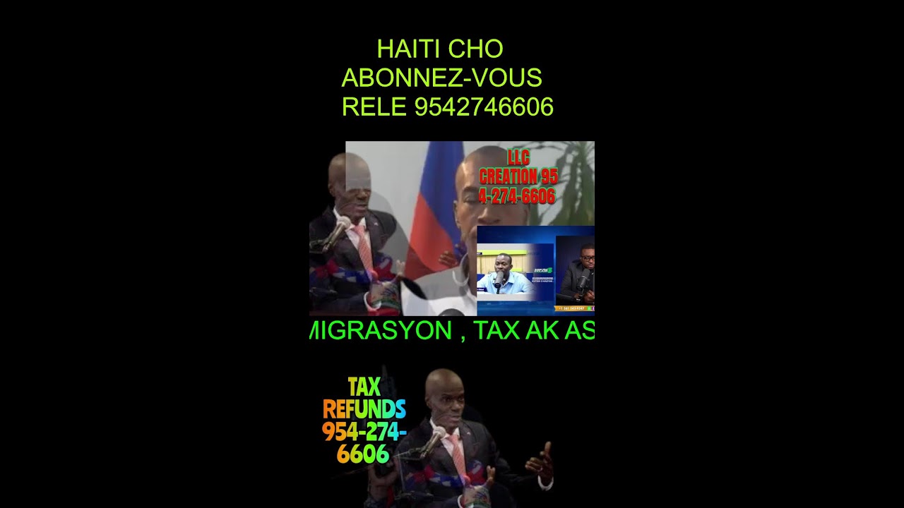 LI KLER KIYES KI TOUYE JOVENEL MOISE- GADE- TANDE - AYITI SOVE-- NOU MELE tande-sub- share