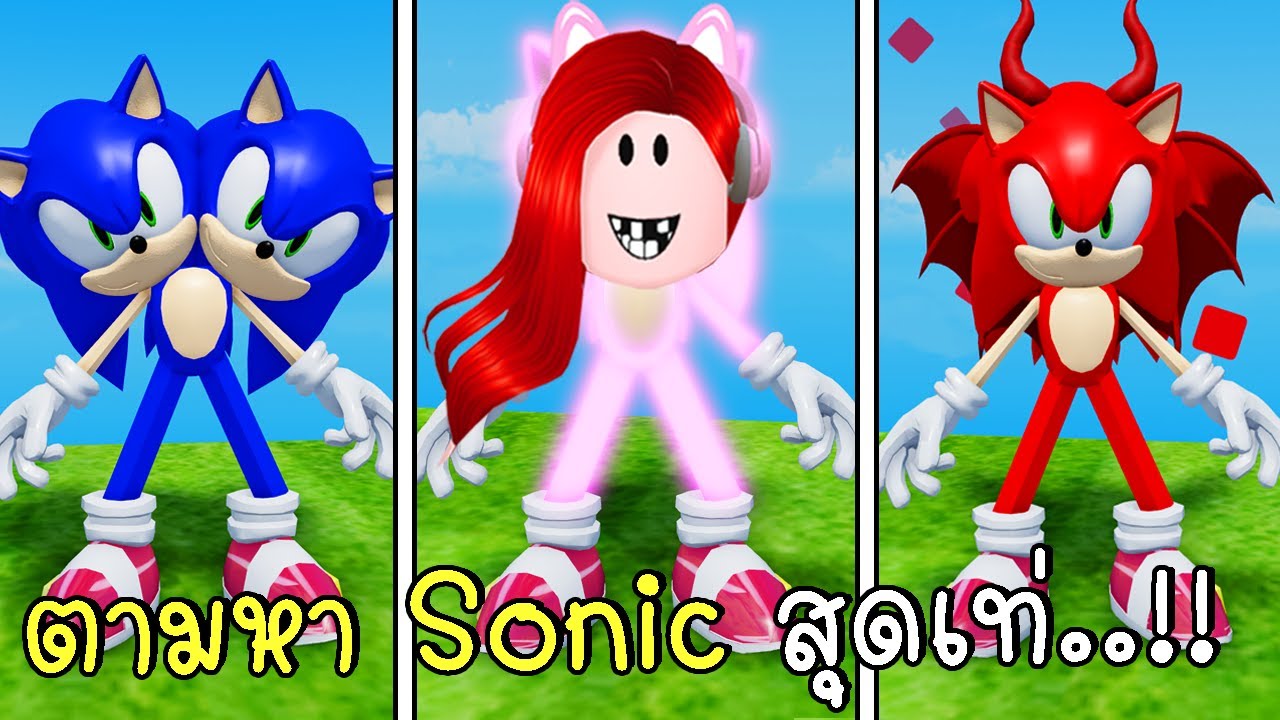 ตามหาโซนิคสุดเท่ Find The Sonic Morphs | CKKID