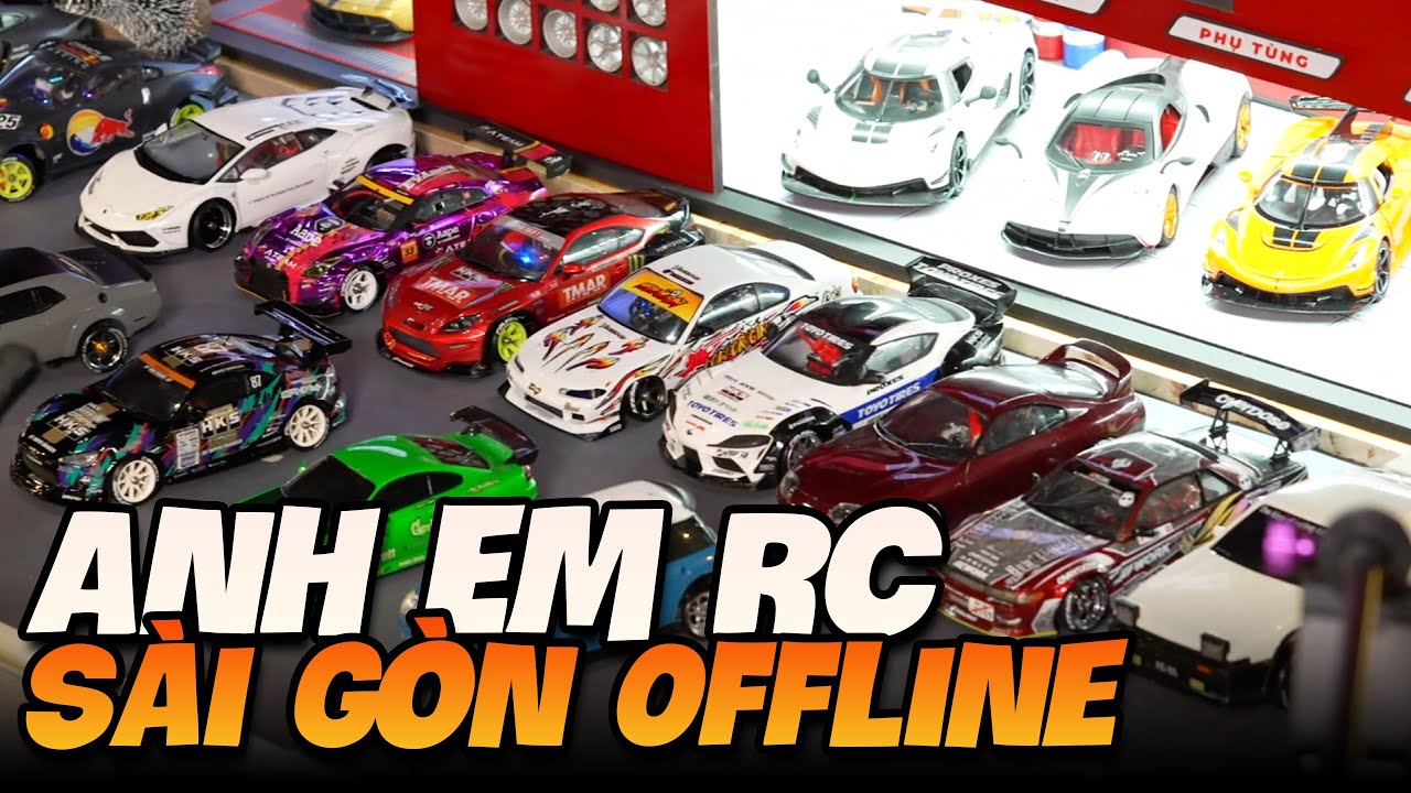 Anh Em RC Sài Gòn Offline | Drift Cả Ngày – Chia Sẻ Setup – Gắn Kết Cộng Đồng