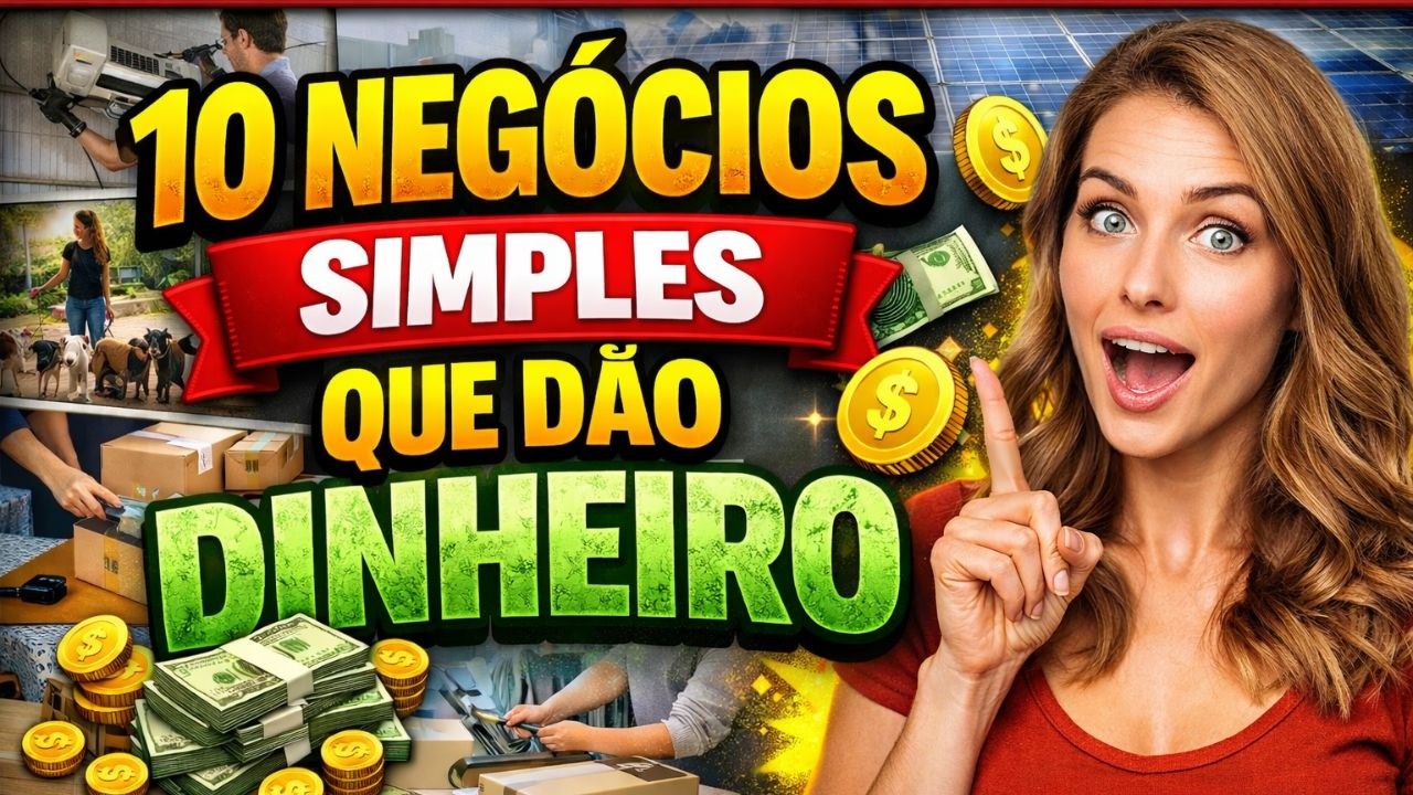 10 MELHORES NEGÓCIOS DE SERVIÇOS SIMPLES QUE NINGUÉM ESTÁ FALANDO